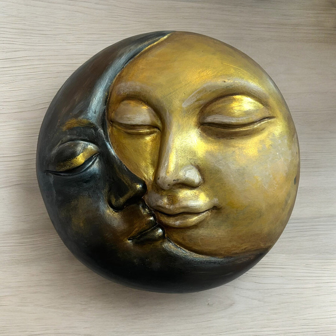 Sun and Moon Wall Deco