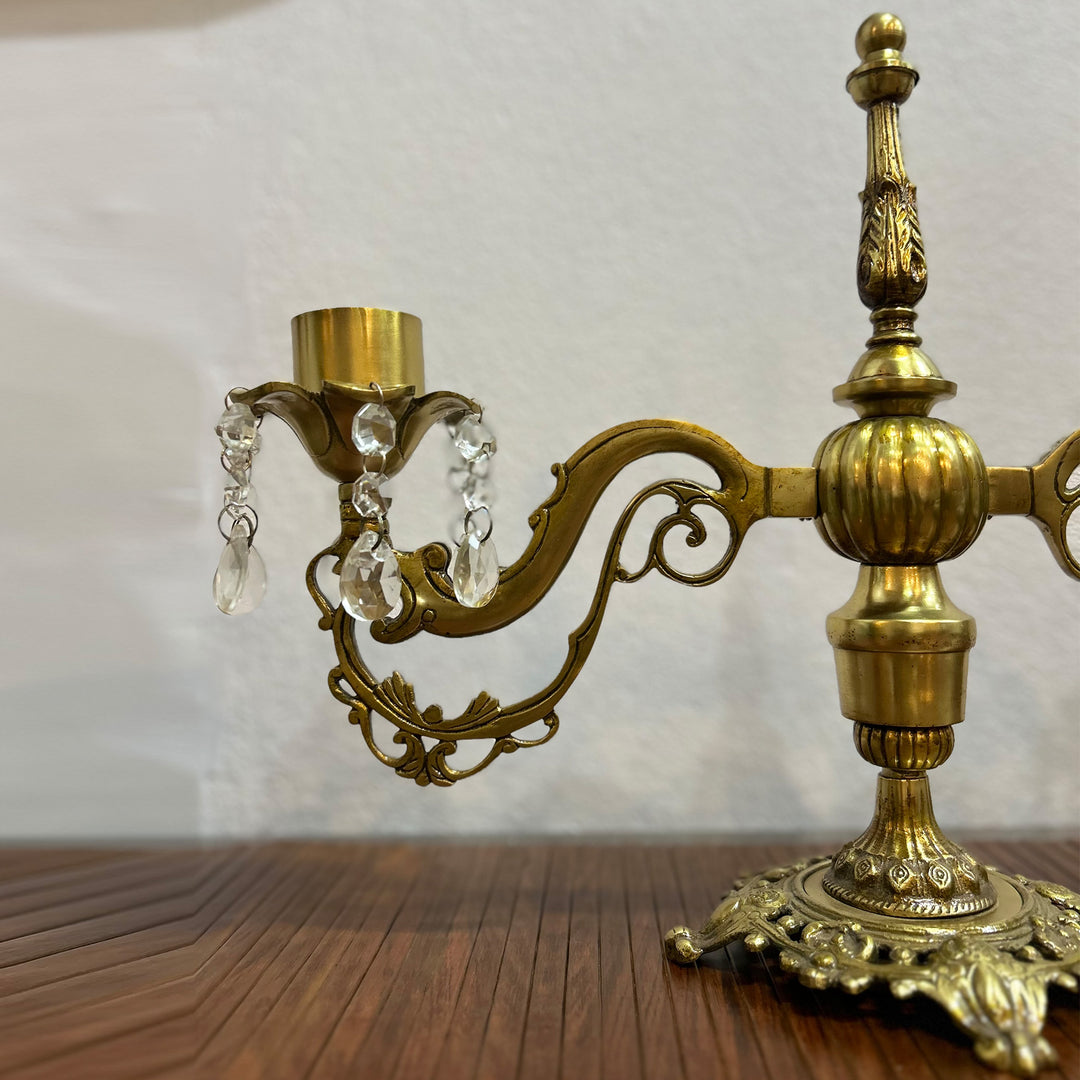 Victorian Brass Candle Holder Design - 2