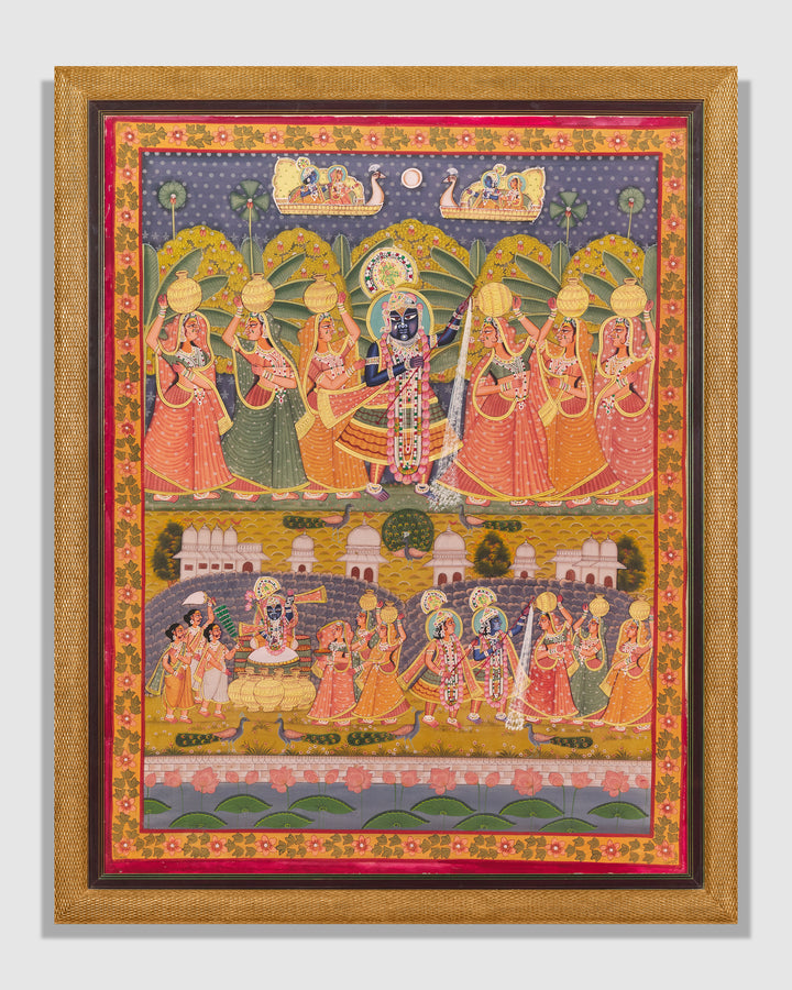 SriNath Ji with Gopis 1