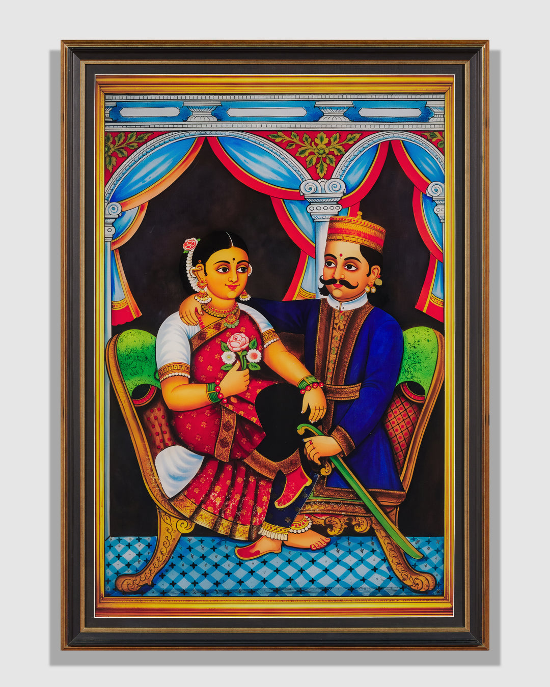 Mysore Glass Painting 1