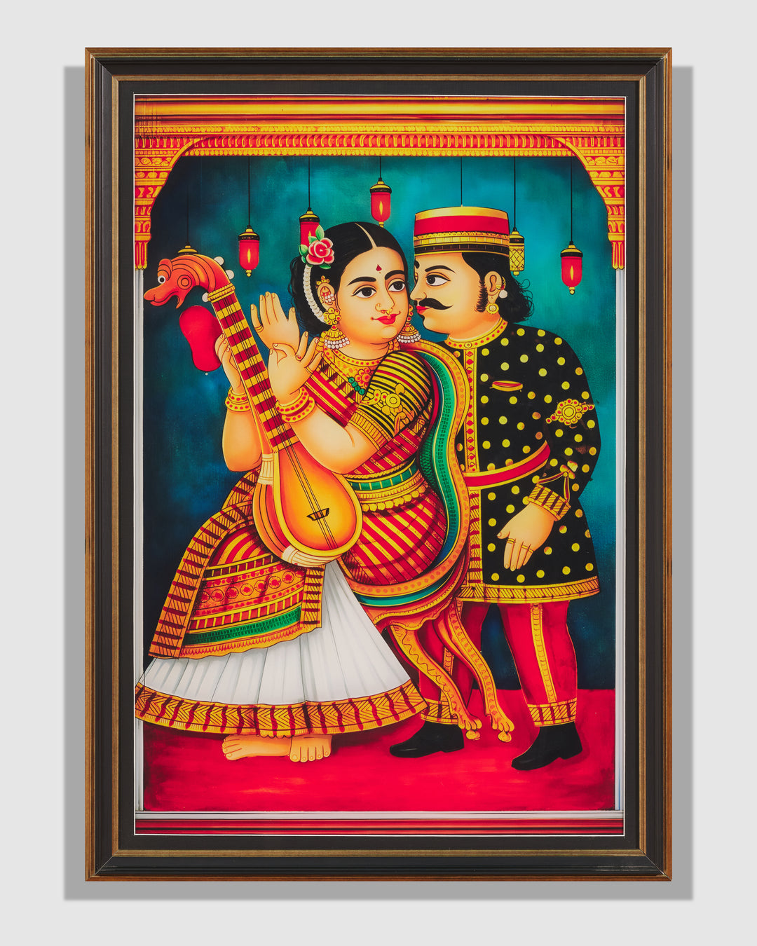 Mysore Glass Painting 2