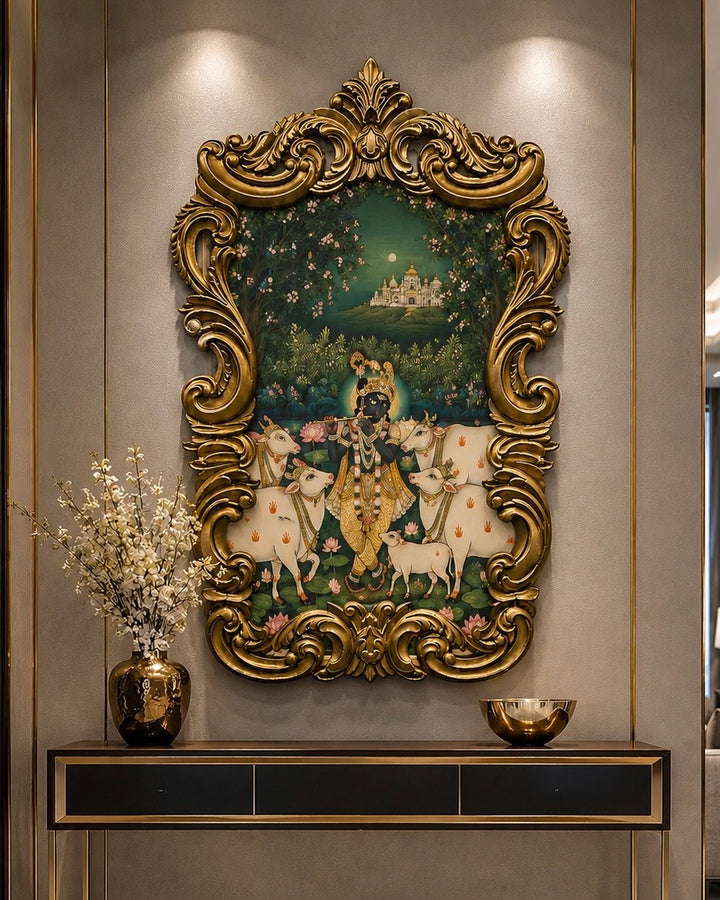 Razia Ornate Wooden Frame