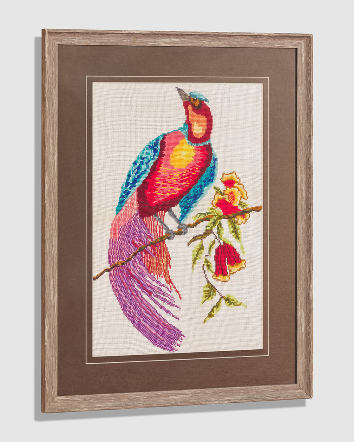 Cross Stitch Macaw