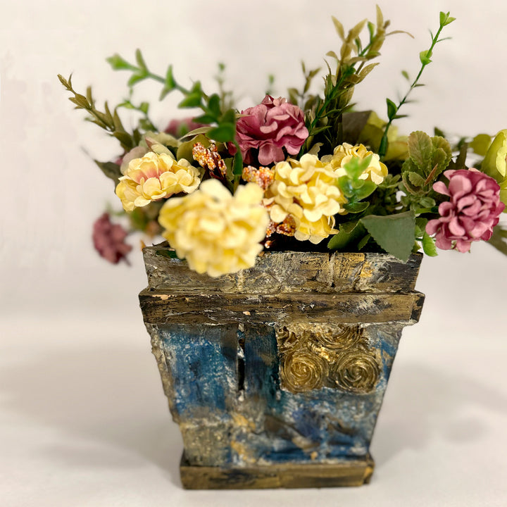 Wooden Planter with Arrangement Design- 2