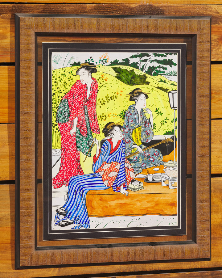A Japanese Picnic.