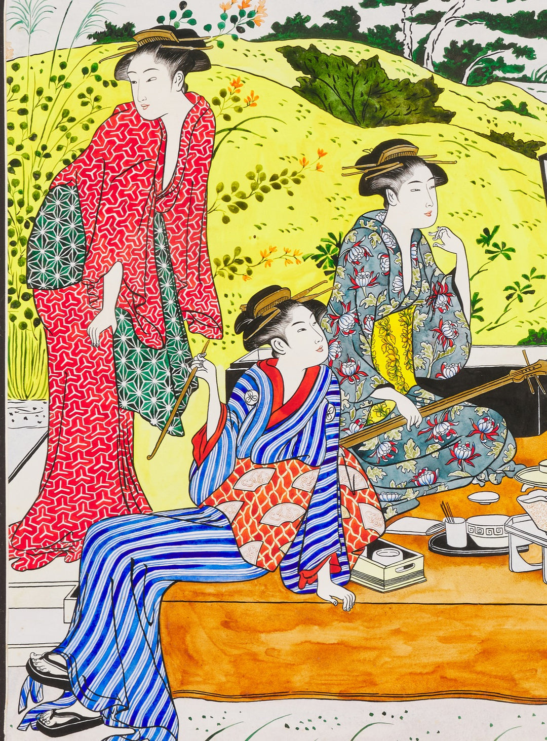 A Japanese Picnic.