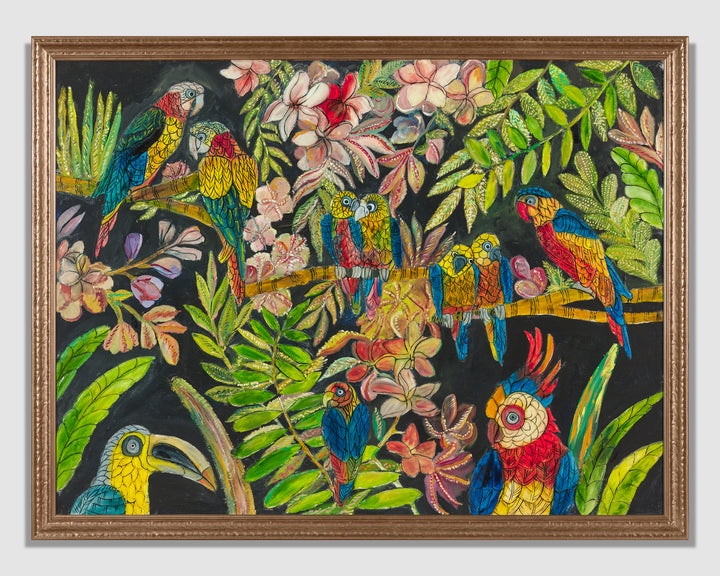 Macaw Symphony Art