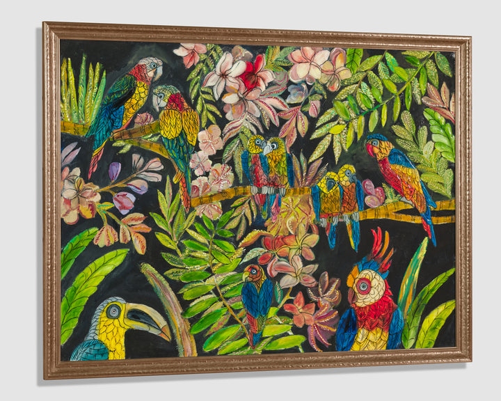 Macaw Symphony Art