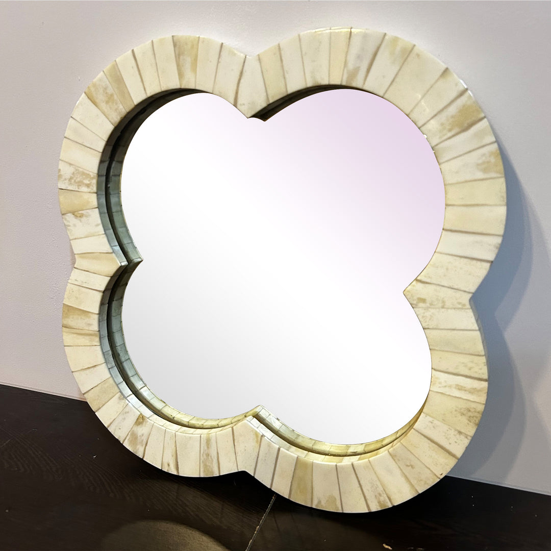 bone inlay mirror frame, bone inlay art frame