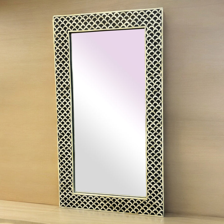 luxury mirror frame, udaipur mirror frame, inlay work frame