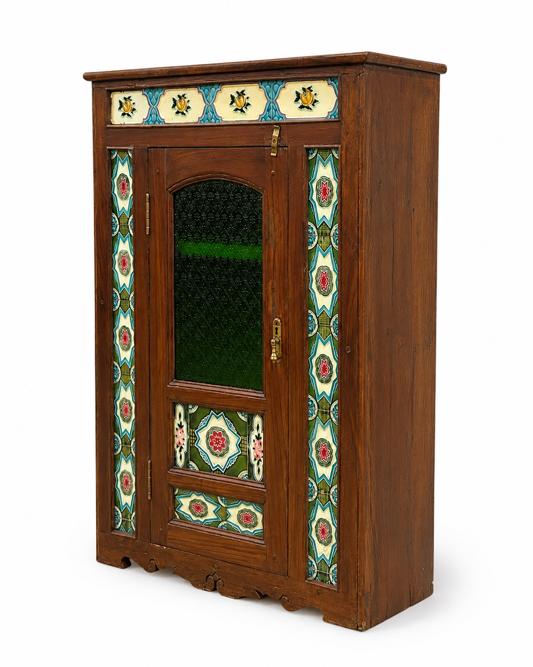Aminia Teak Wood Cabinet