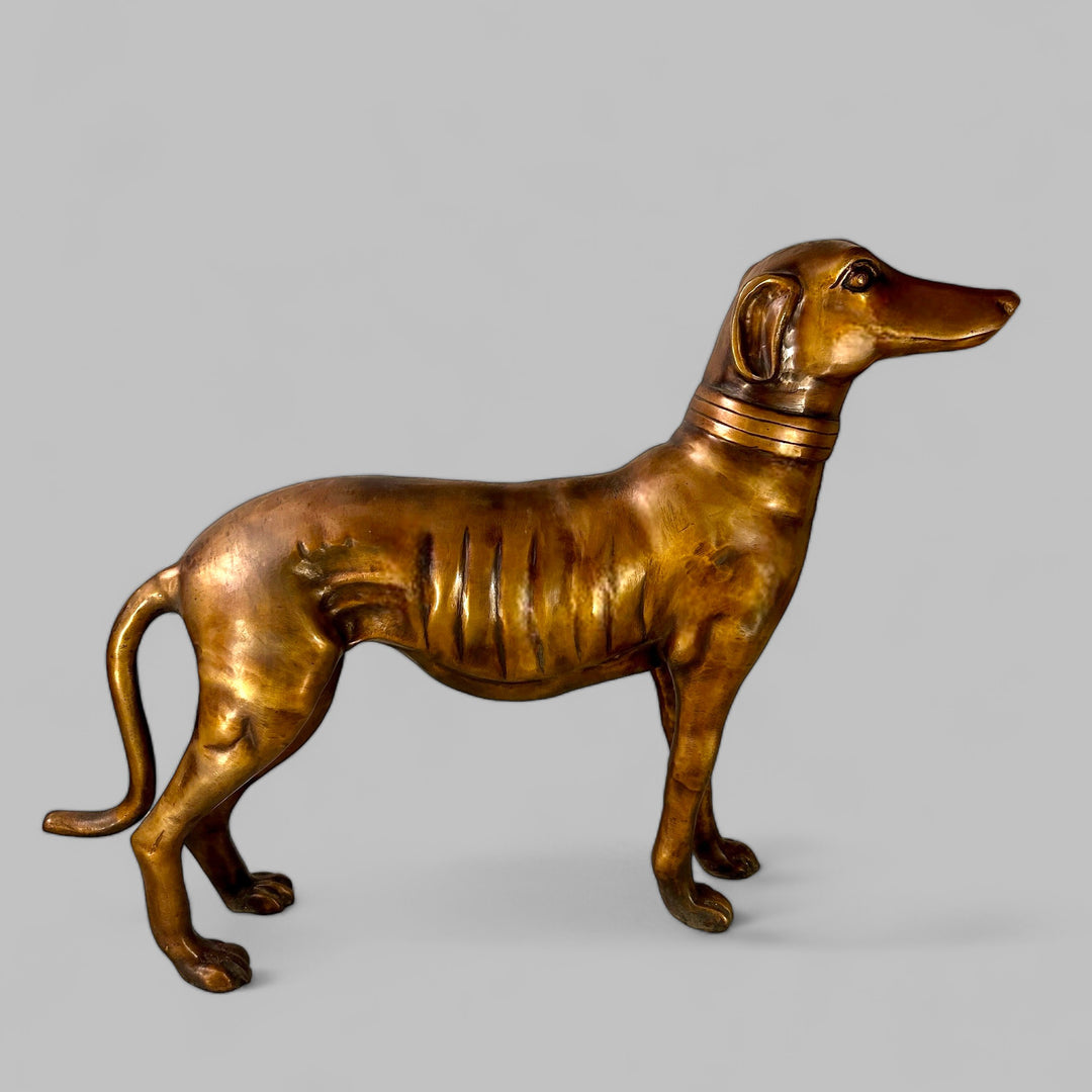 Indie Dog Sculpture Pair