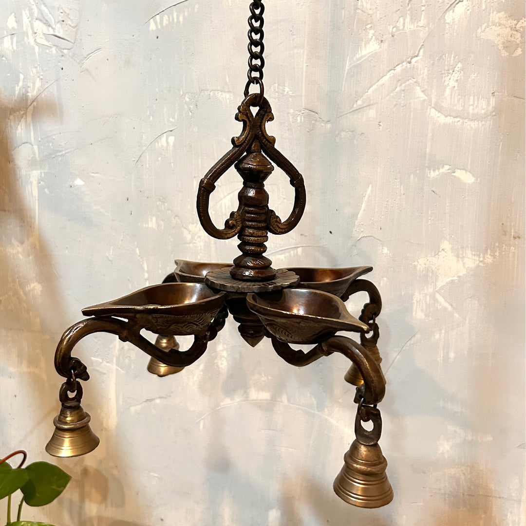 Brass Antique Diya Hanging