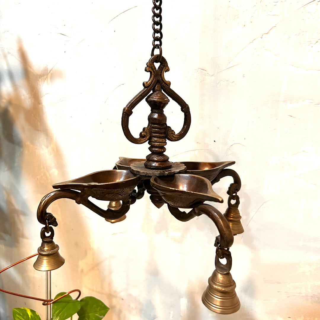 Brass Antique Diya Hanging