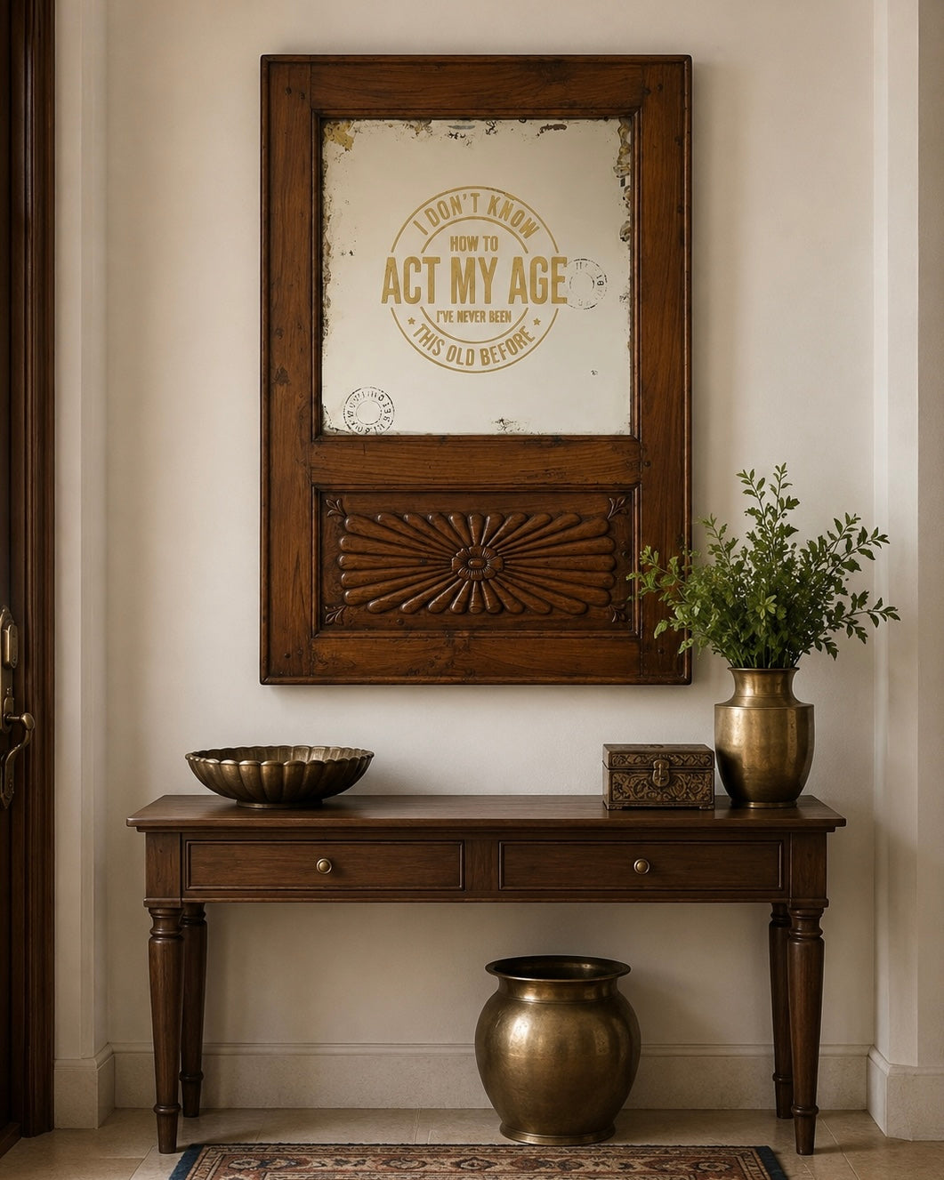 Nadia Mirror Art Decor