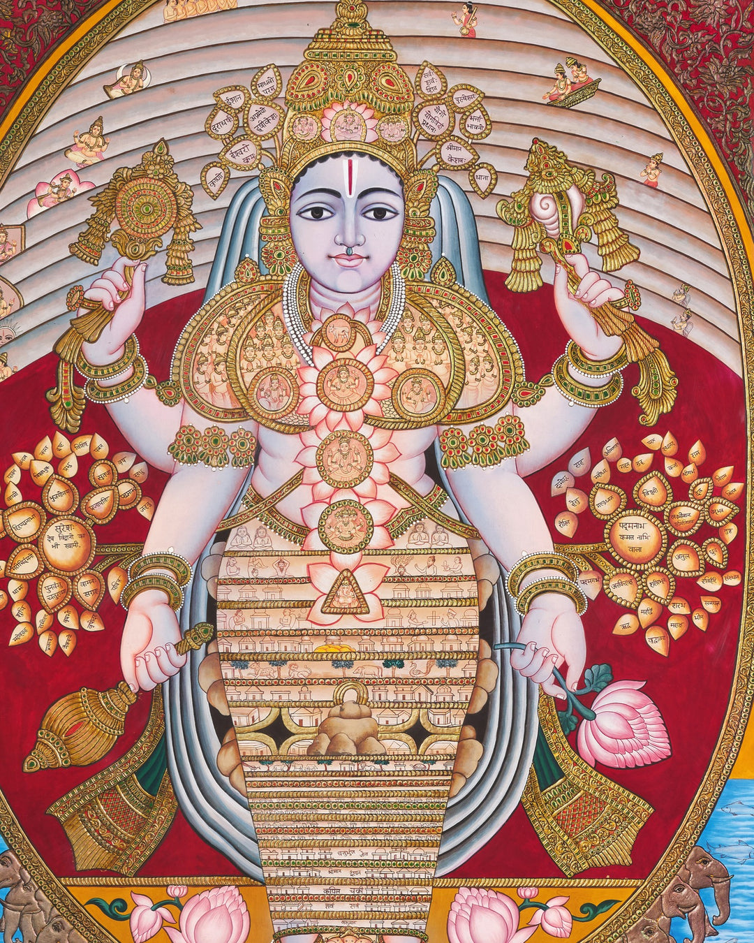 The Omnipotent Vishnu