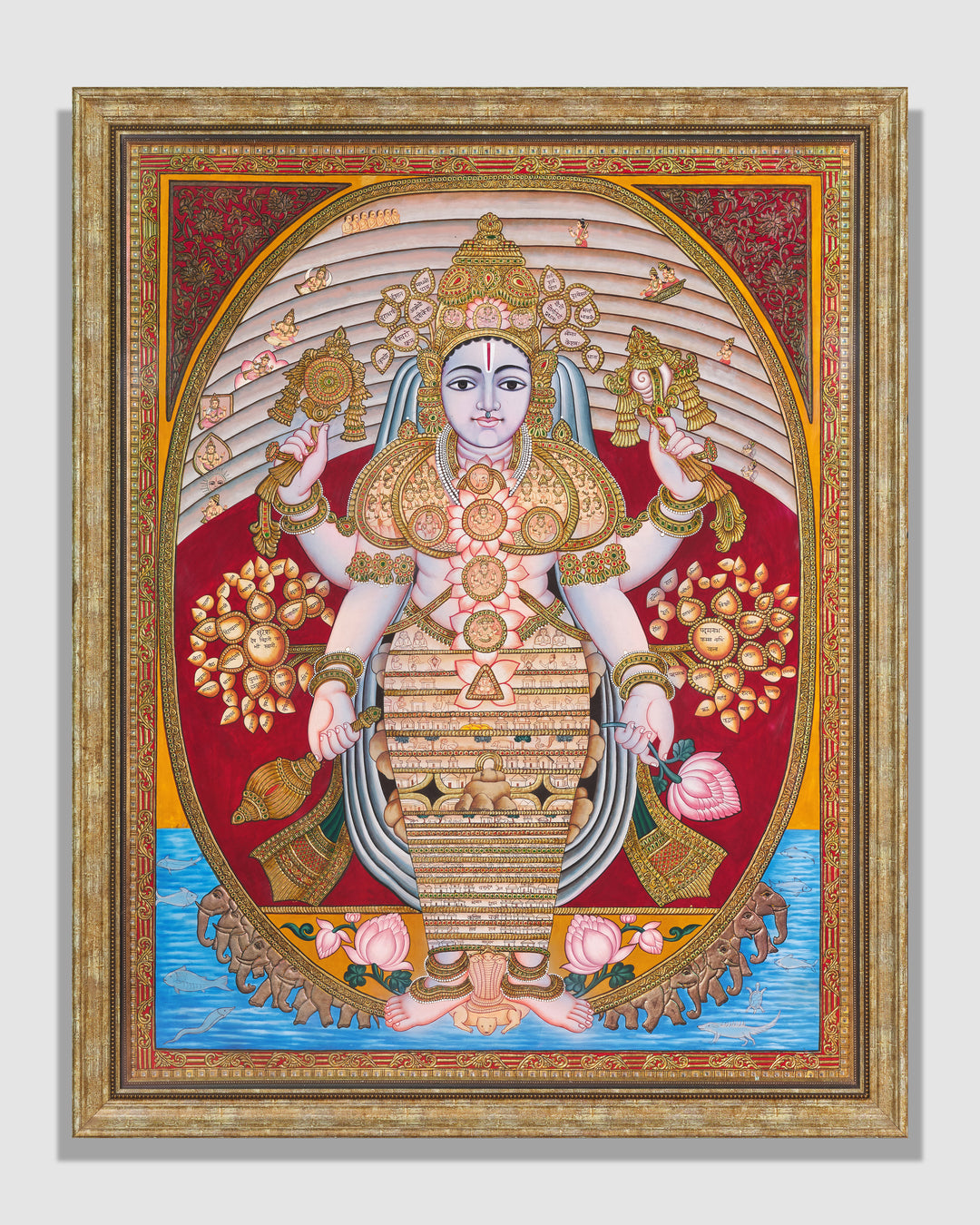 The Omnipotent Vishnu