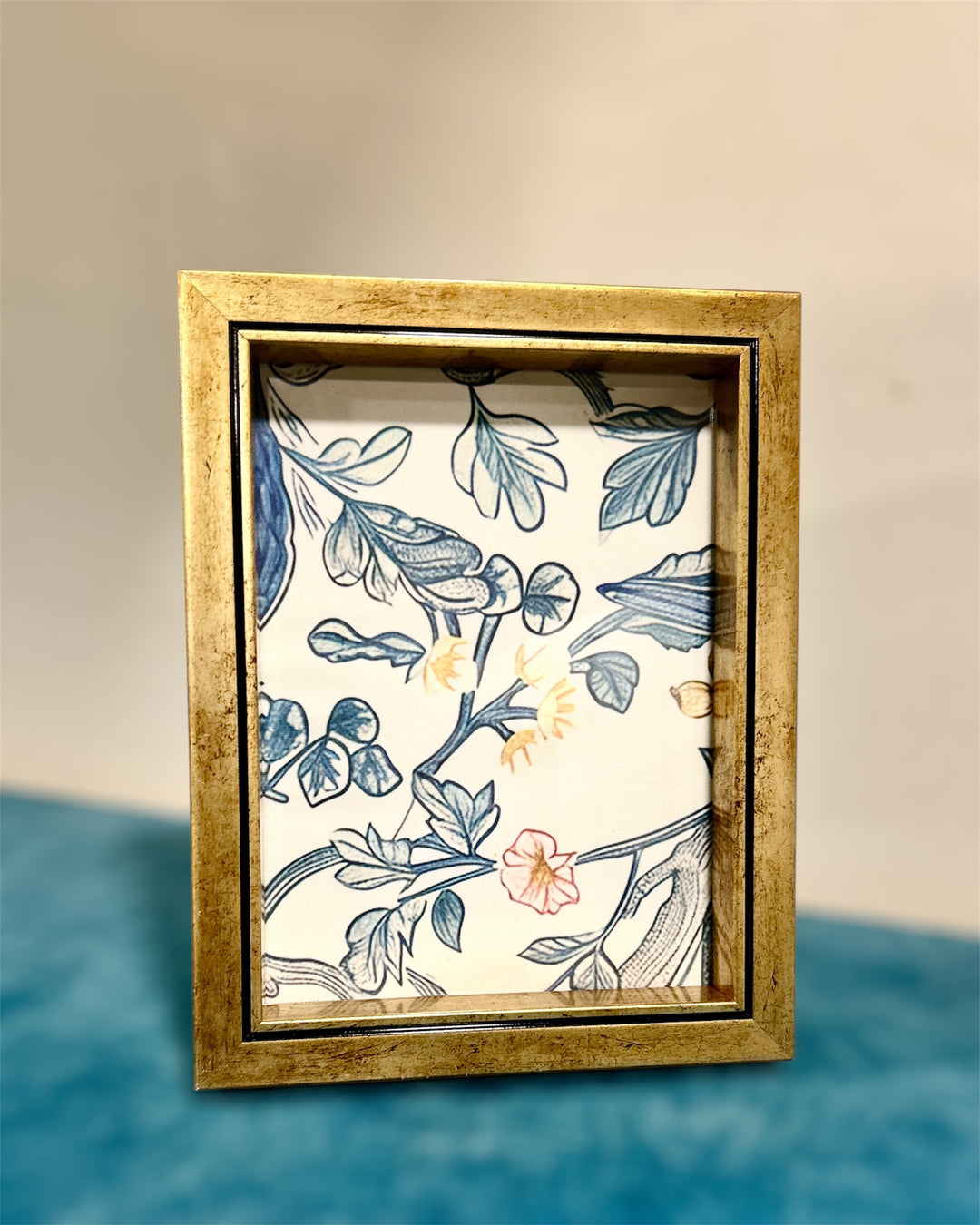 Antique Gold Wooden Photo Frame