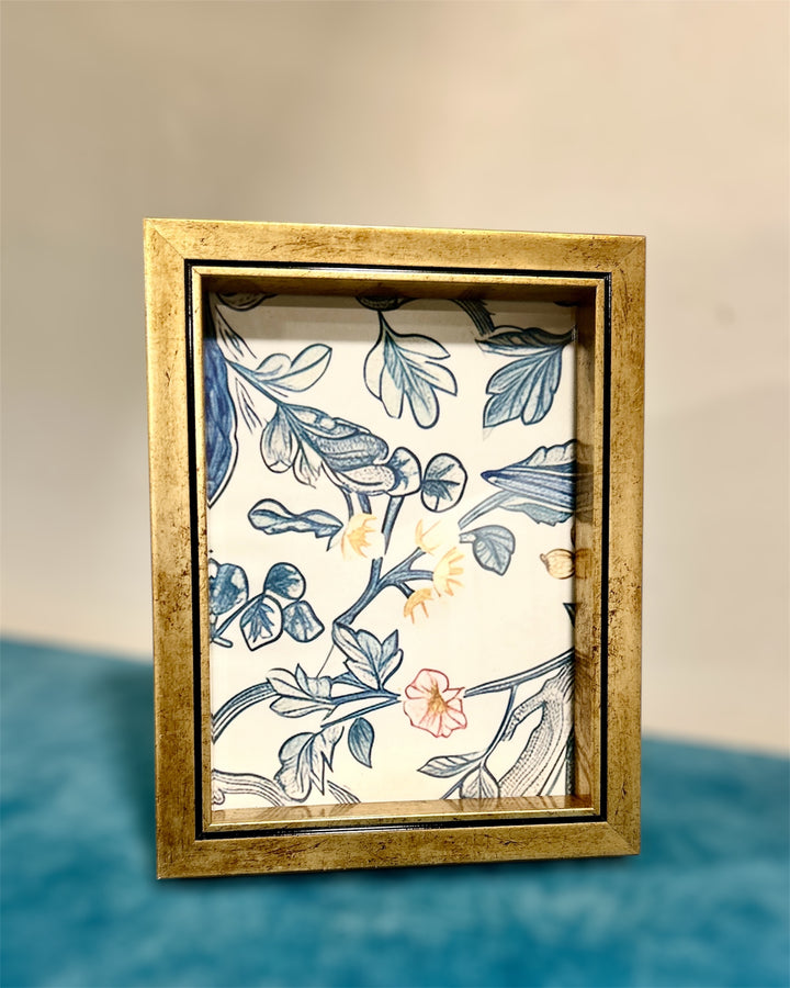 Antique Gold Wooden Photo Frame