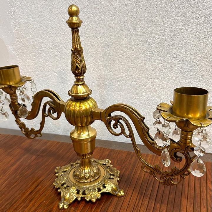 Victorian Brass Candle Holder Design - 2