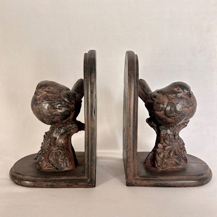 Song Bird Book End Pair