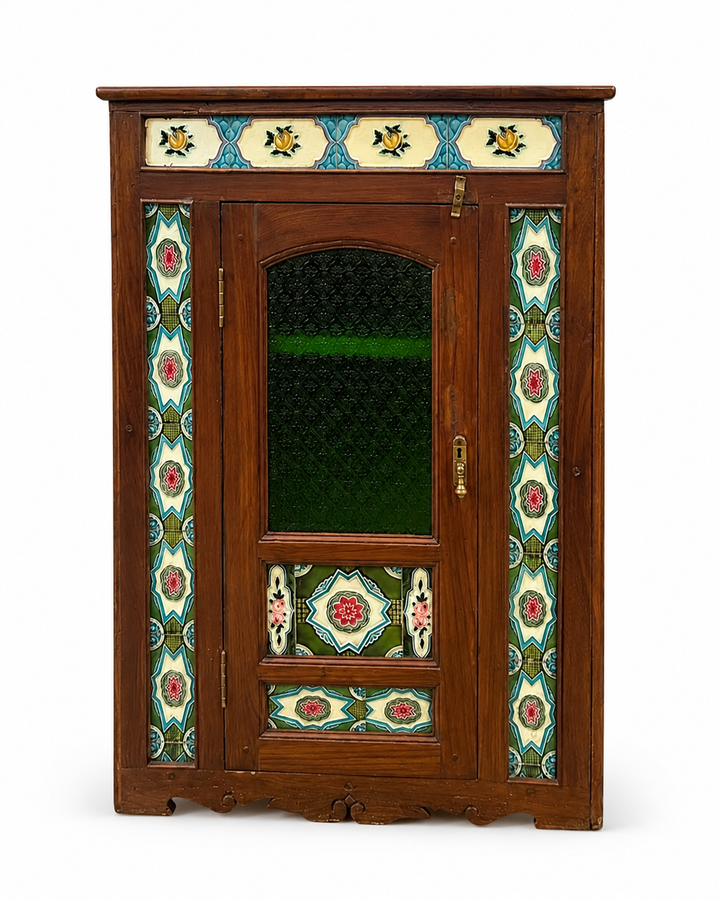 Aminia Teak Wood Cabinet