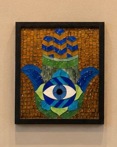 Hamsa Mosaic 1