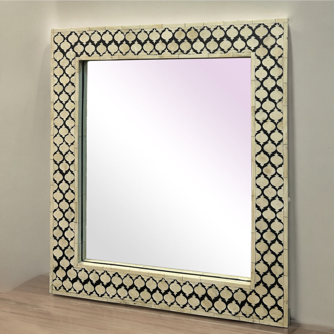 Bone inlay mirror frame, luxury art frame