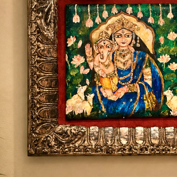 Durga Mai with Ganesh