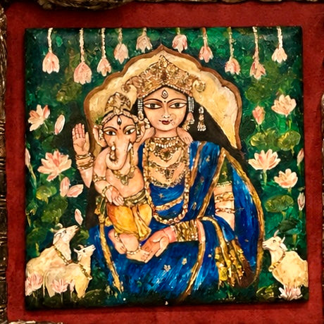 Durga Mai with Ganesh