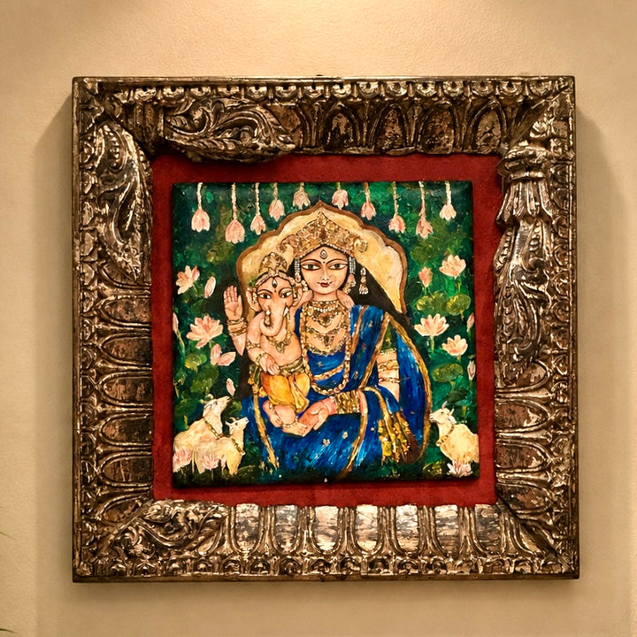 Durga Mai with Ganesh