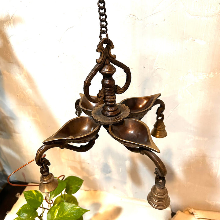 Brass Antique Diya Hanging