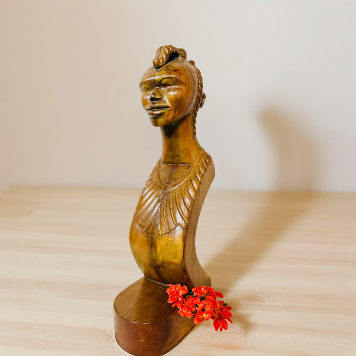 Wooden statue