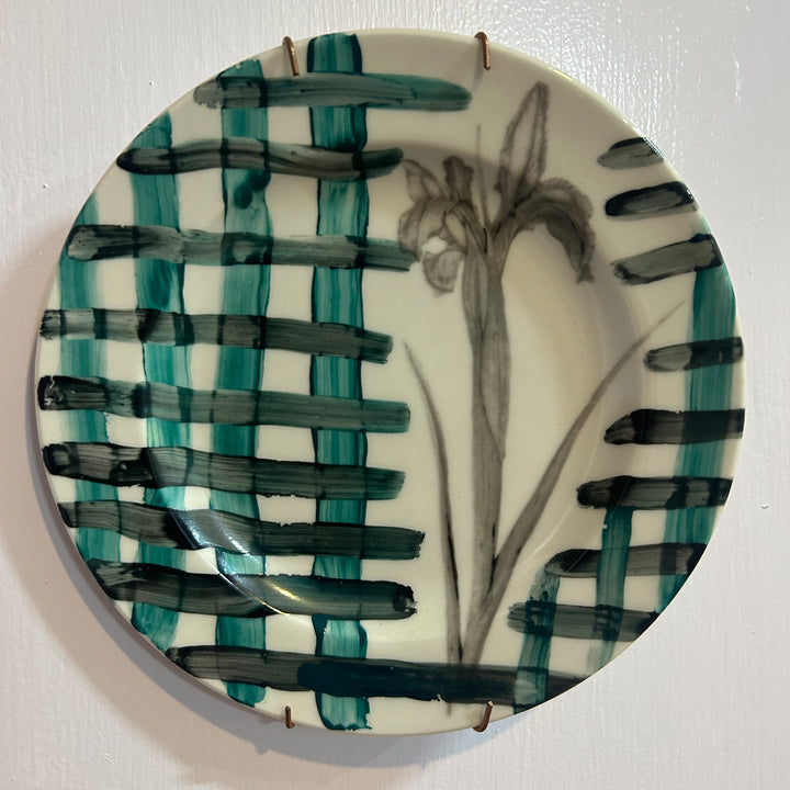 Ceramic Botanical Plate Design No.1