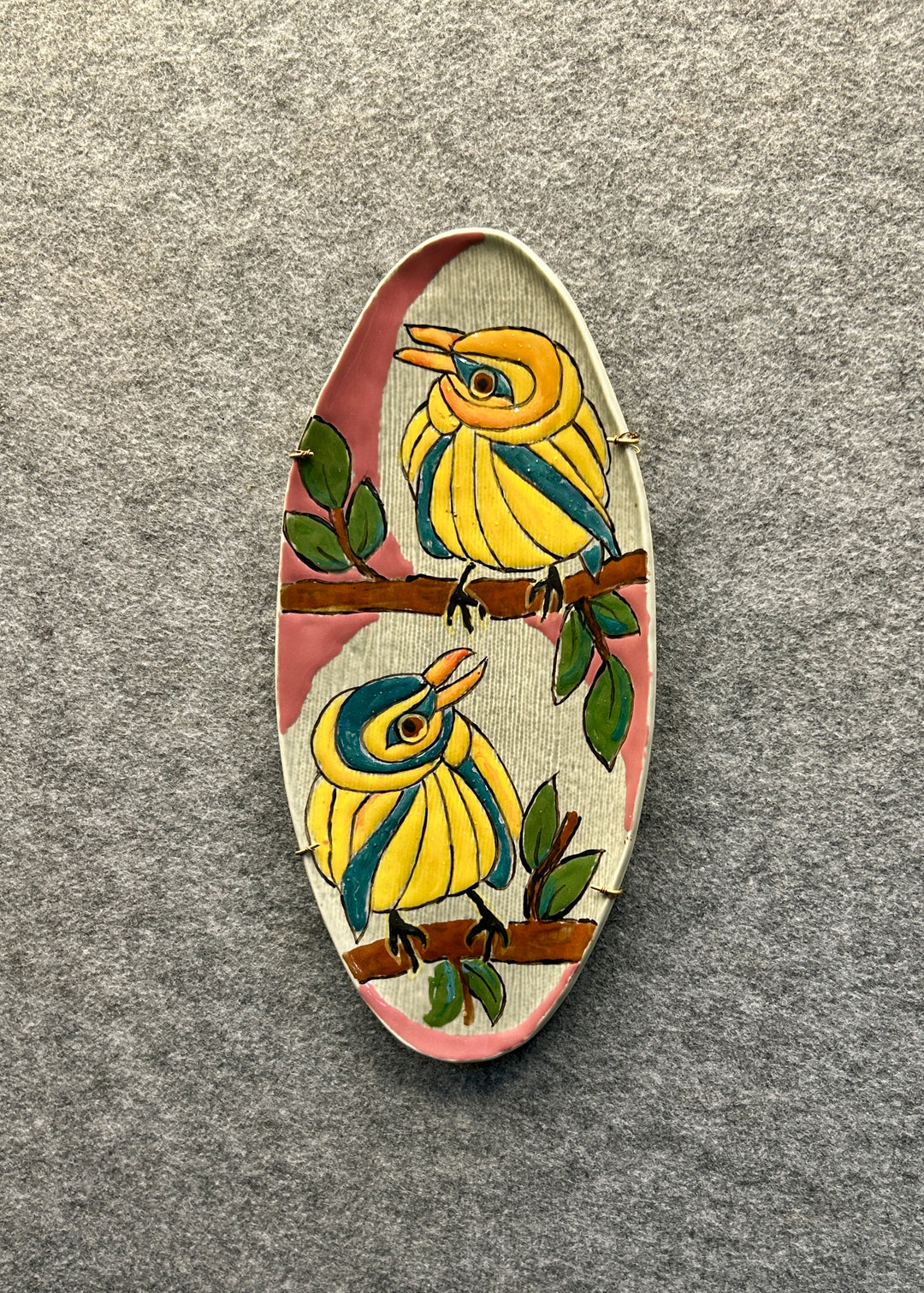Bird Art Wall Plate 6