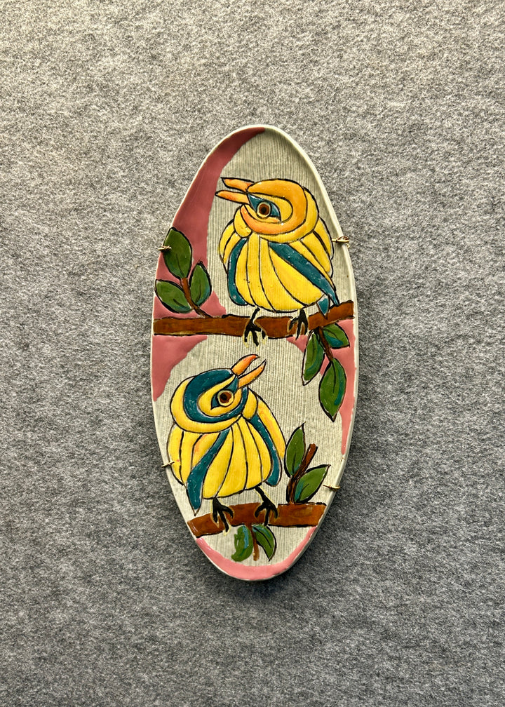 Bird Art Wall Plate 6