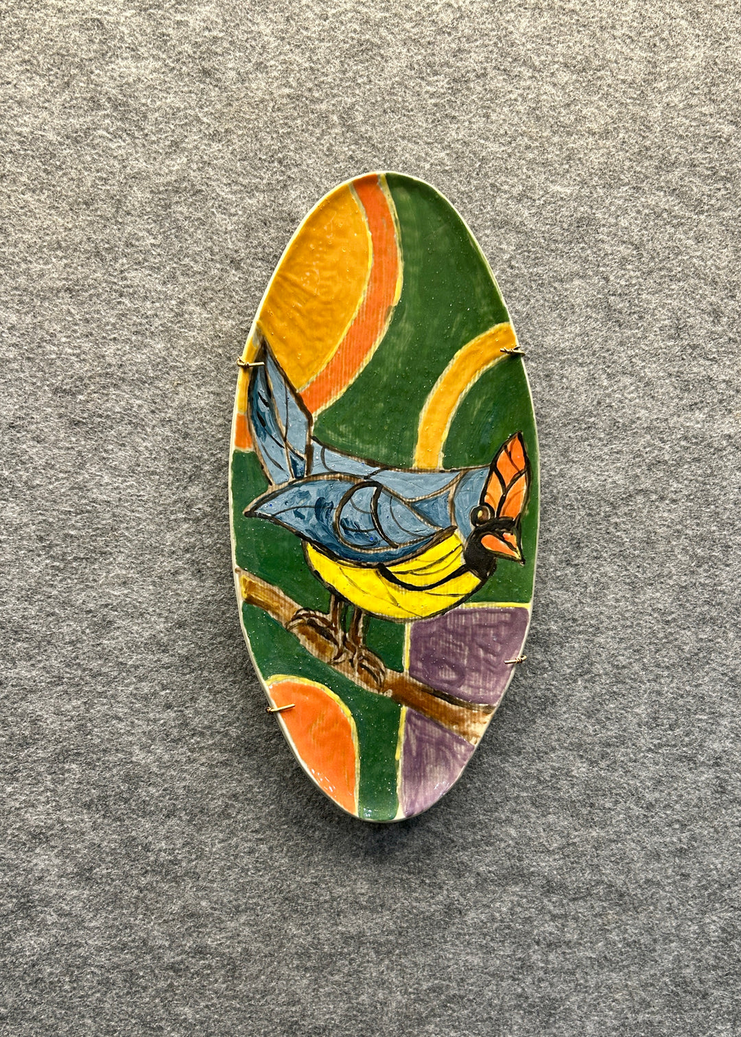 Bird Art Wall Plate 11