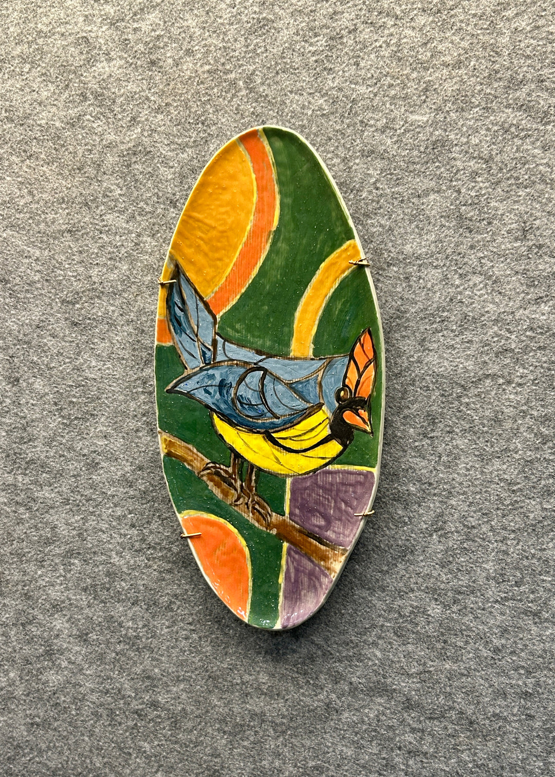 Bird Art Wall Plate 11