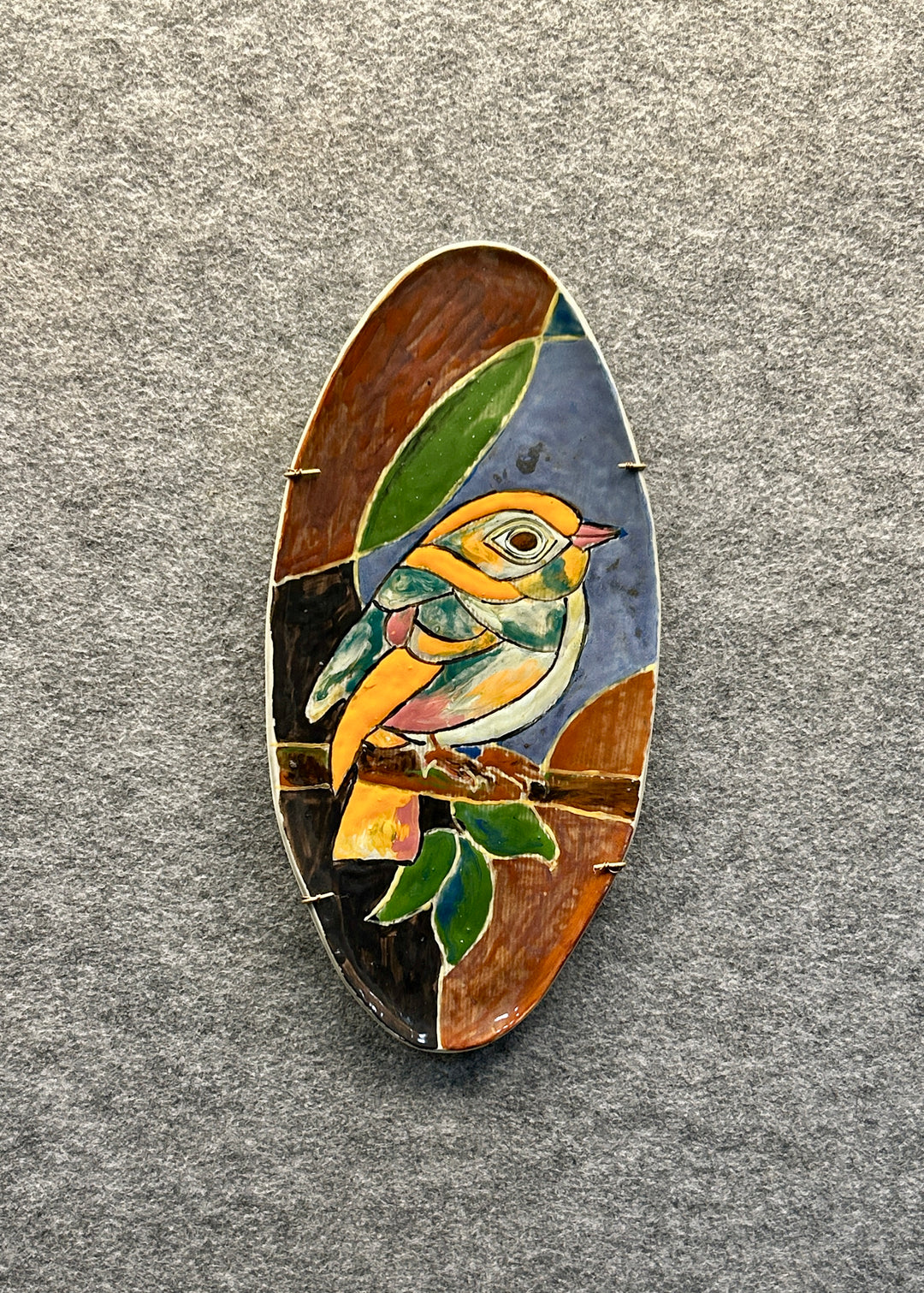 Bird Art Wall Plate 8