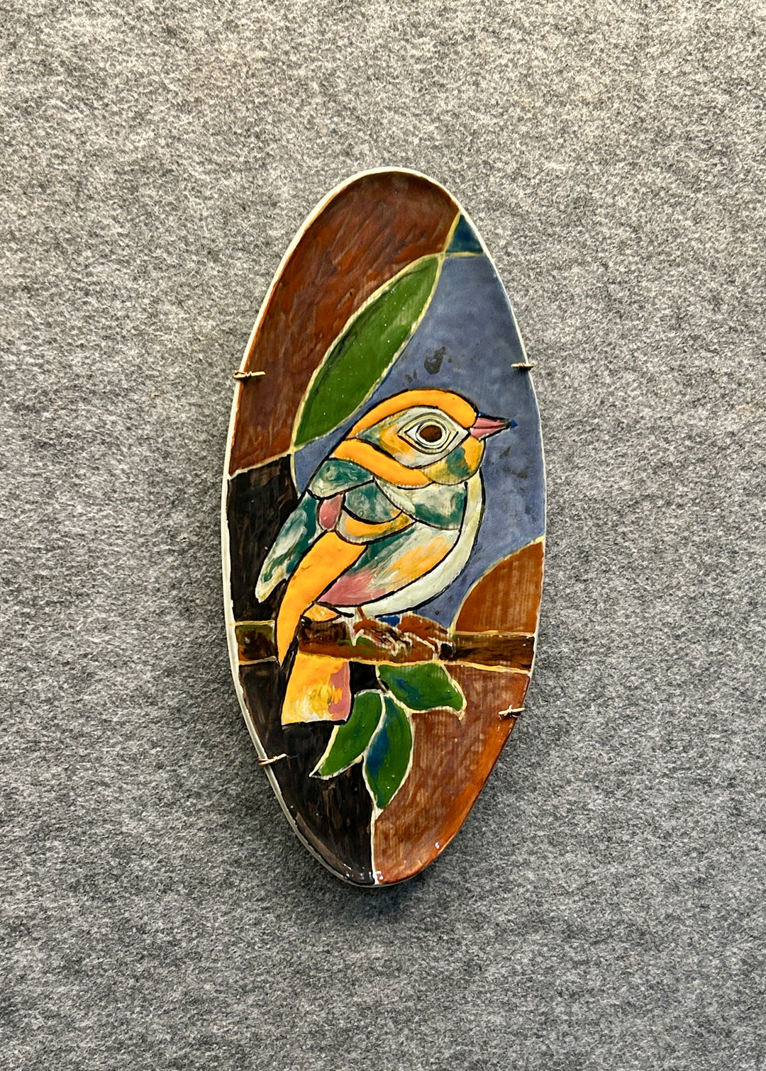 Bird Art Wall Plate 8
