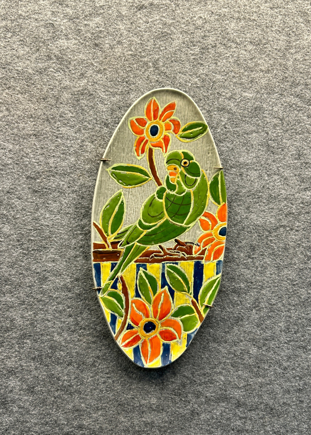 Bird Art Wall Plate 10