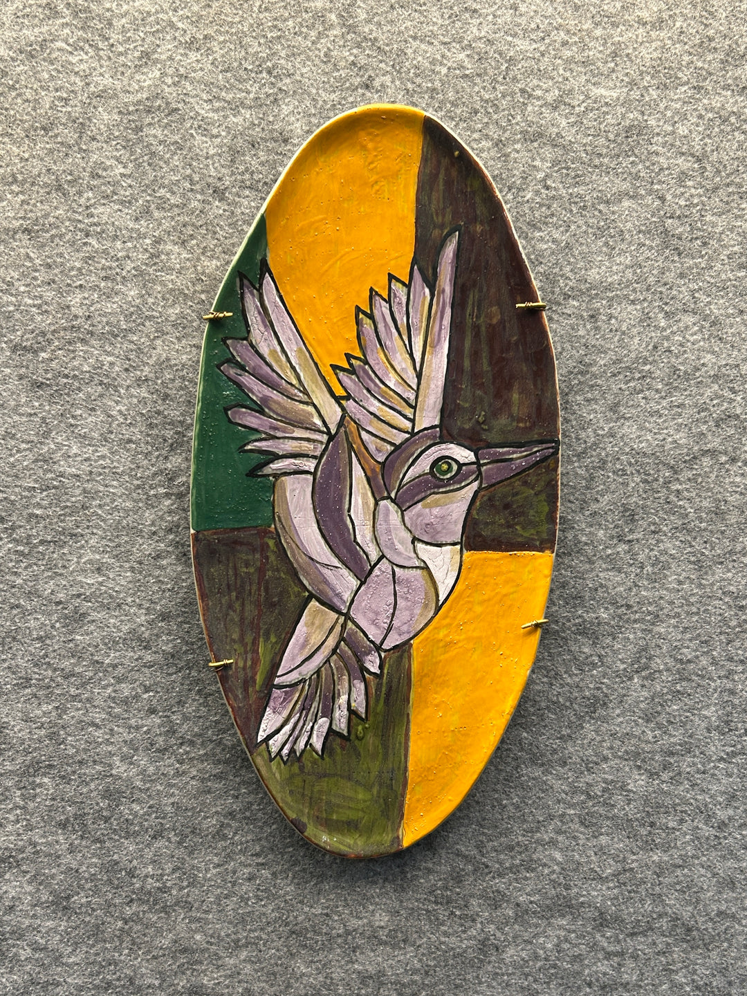Bird Art Wall Plate 1