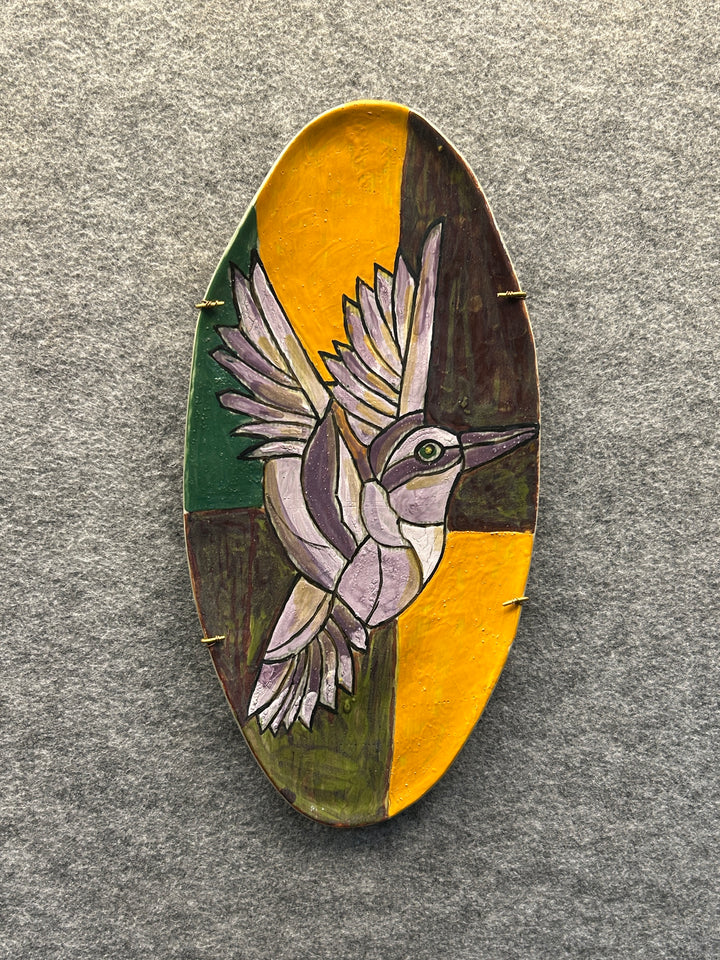 Bird Art Wall Plate 1