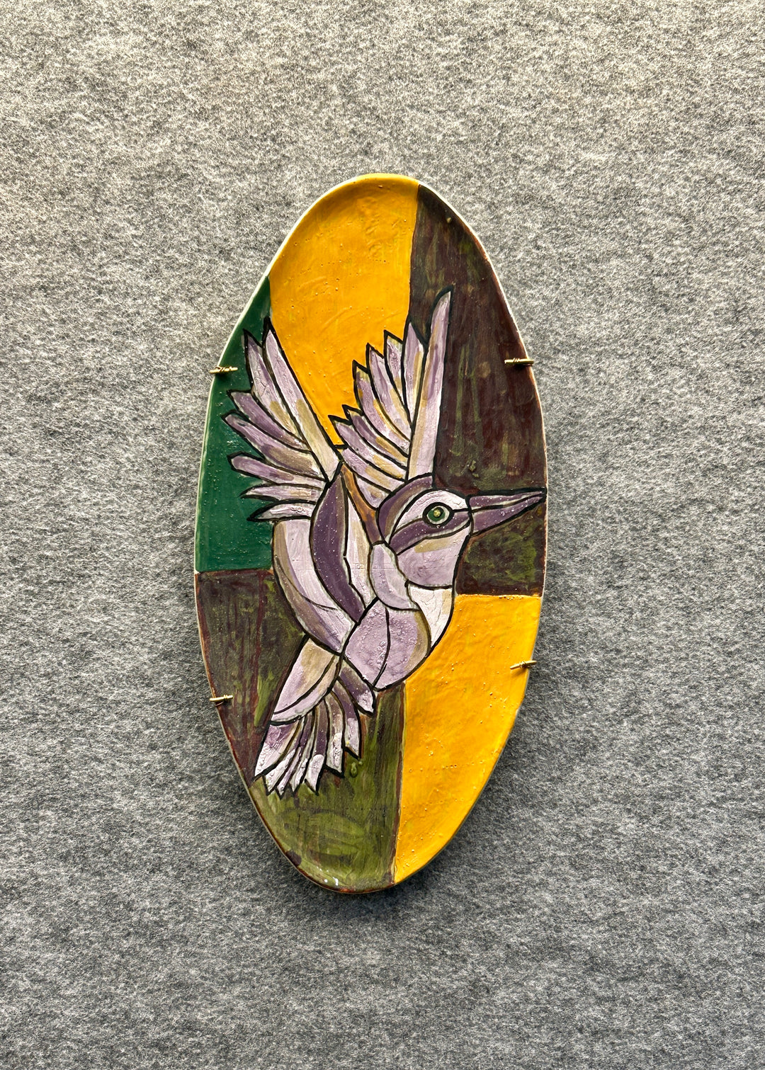 Bird Art Wall Plate 1