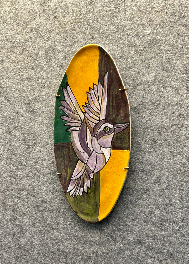 Bird Art Wall Plate 1