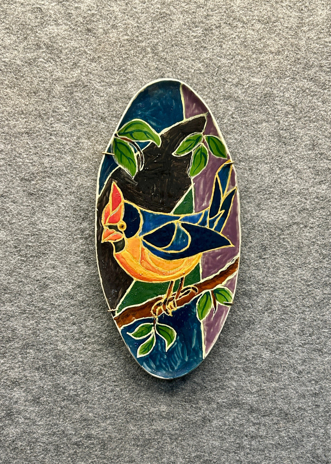 Bird Art Wall Plate 5
