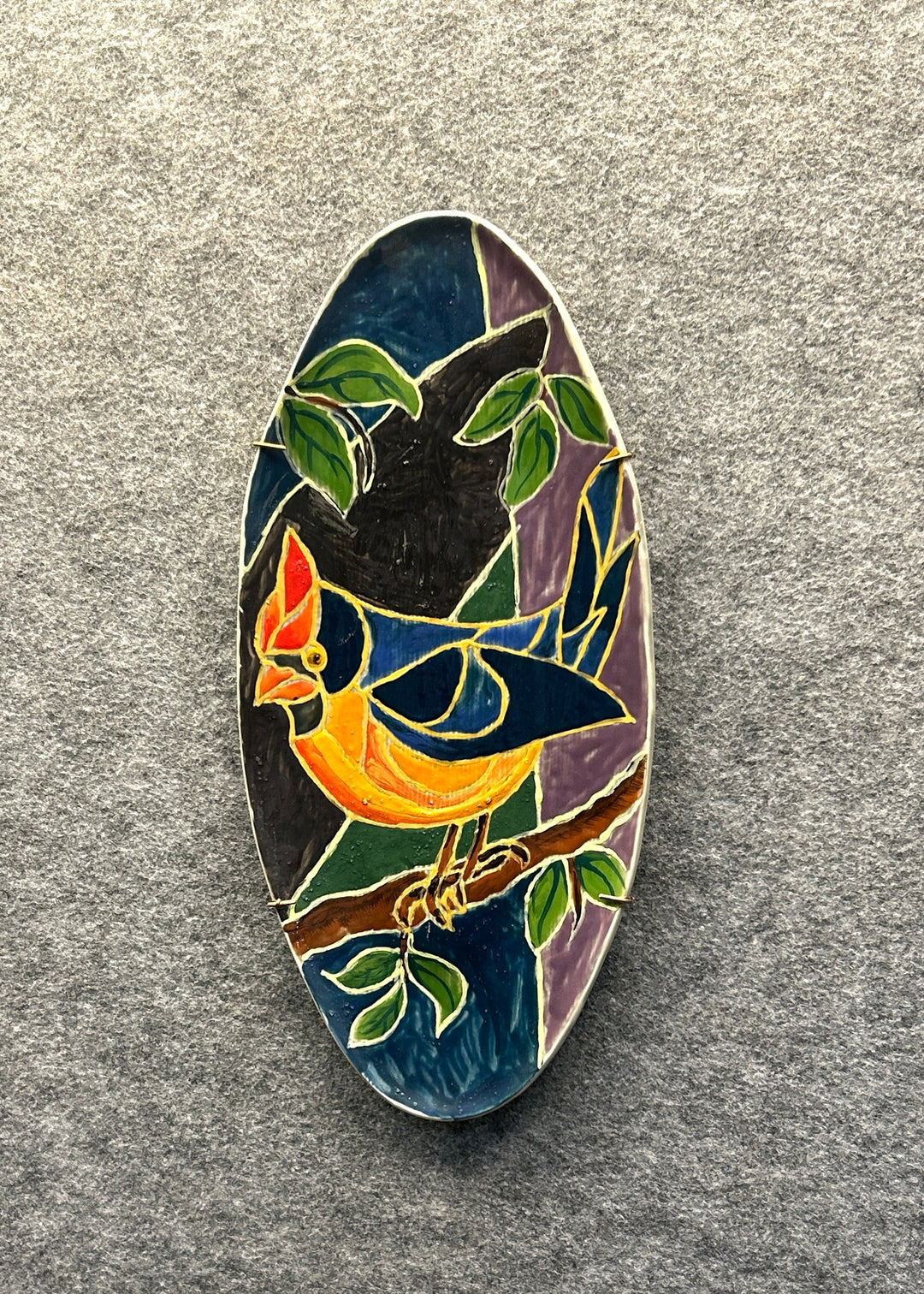 Bird Art Wall Plate 5