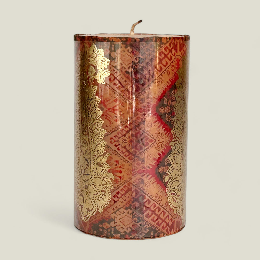 Mughal Pillar Candle Design 1