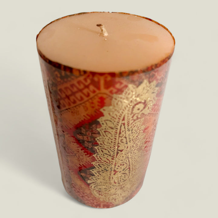 Mughal Pillar Candle Design 1