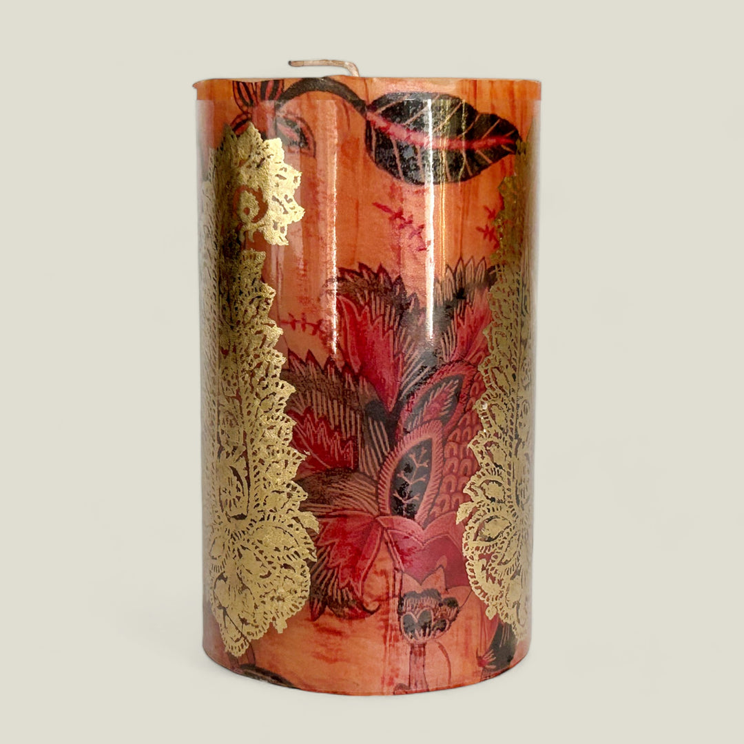 Mughal Pillar Candle Design 2